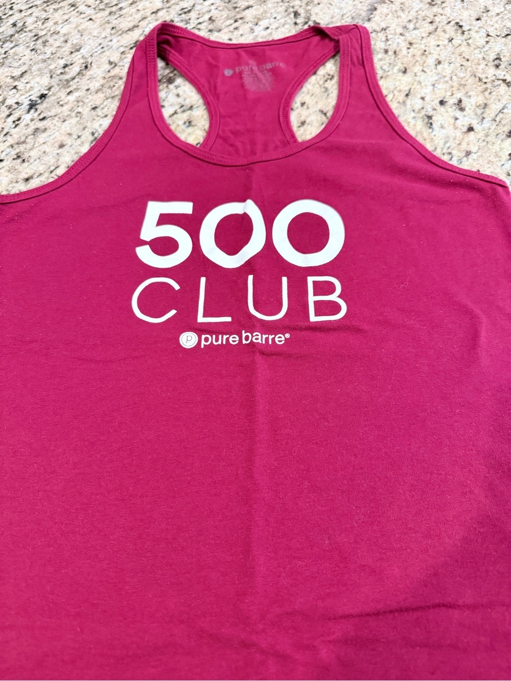 Pure Barre 500 Club tank